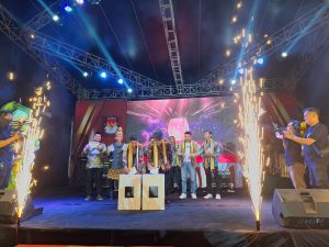KPU Pringsewu Mengelar Peluncuran Maskot Dan Jingle Pilkada Tahun 2024.