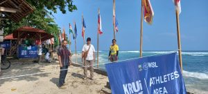 Pengamanan Ketat Pada Hari Ke-3 Kejuaraan Surfing Internasional Krui Pro WSL QS 5000