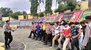 Polres Tanggamus Gelar Latihan Dalmas Awal Sat Samapta untuk Kesiapan Pilkada 2024