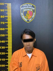 Garab Bocah Di Bawah Umur Seorang Pria Berhasil Di Ringkus Unit PPA Satreskrim Polres Pesawaran.