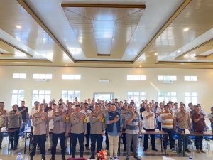 Wakapolres Lampung Tengah Pimpin Lat Pra Ops Antik Krakatau 2024