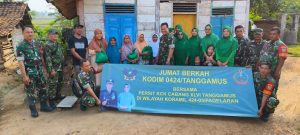 Jumat Berkah, Kodim 0424Tanggamus Sambangi Warga Binaan.