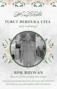 Innalillah wainnailaihi rojiun Kaur Perencanaan Pekon Sinar Mulya Meninggal Saat Mengikuti Monev