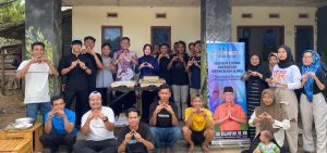 Calon Bupati Pringsewu Adi Erlansyah Resmikan Kegiatan Pelatihan Sablon di Banjar Rejo Banyumas