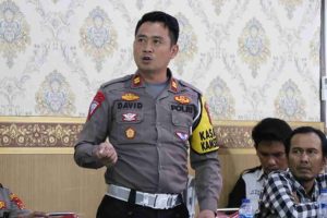 Imbau Pengguna Jalan untuk Tertib Berlalu Lintas Kasat Lantas Polres Pringsewu, Iptu David Pulner