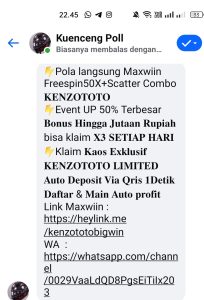 Pemerintah Harus Lebih Serius dalam Memberantas Judi Online Kini Marak Mengiklankan Melalui Medsos Facebook