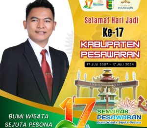 Momentum Hari Jadi. Alfan Rois harapkan pesawaran semakin maju