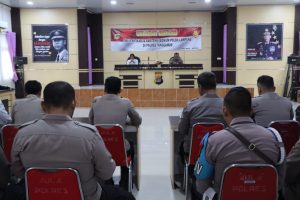 Bidkum Polda Lampung Gelar Verifikasi dan Asistensi di Polres Tanggamus
