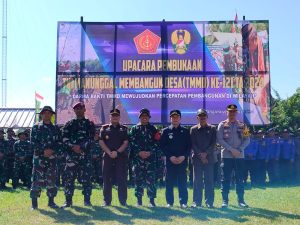 TMMD Reguler ke-121 Kodim Tanggamus Fokus pada Pembangunan Infrastruktur dan Edukasi Masyarakat