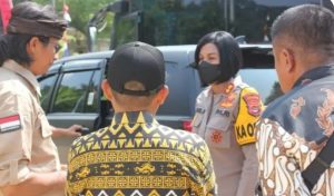 Kapolres Pesawaran Mengadakan Jum’at Curhat Di Desa Gebang, RIO REMOTA, Ini Pesan Kapolres