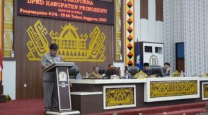 Pemkab Pringsewu Sampaikan Rancangan KUA-PPAS 2025