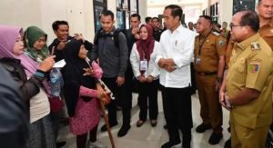 Presiden Joko Widodo Didampingi Pj. Gubernur Lampung Samsudin Kunker Ke RSUD Dr. H. Bob Bazar, SKM,
