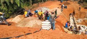 Bersama Rakyat Satgas TMMD KODIM 0424/TGM Bersatu Membangun Desa