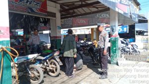 Polsek Sumber Jaya Aktif Lakukan Patroli Pencegahan Curat, Curas dan Curanmor