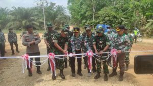 Kasrem 043/Garuda Hitam Resmi Tutup Kegiatan TMMD Ke 121 Tahun 2024 Di Pringsewu