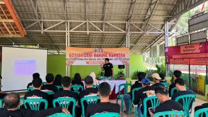 Polres Pringsewu sosialisasi Bahaya Narkoba Di Pekon Margakaya
