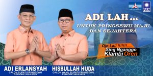 Partai Demokrat dan PAN, Usung Adi Erlansyah dan Hisbullah Huda Dalam Kontestasi Pilkada Pringsewu