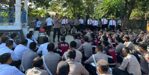 Kapolres Pesibar Sampaikan 3 Pesan Kapolda Lampung dalam Pengamanan Pilkada 2024 pada Jam Pimpinan