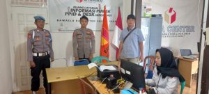 Polres Pesisir Barat Amankan Kantor Bawaslu dalam Rangka Operasi Mantap Praja Krakatau 2024 untuk Pengamanan Pilkada