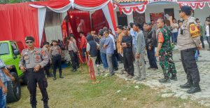 Pengamanan Ditingkatkan, Pendaftaran Calon Bupati dan Wakil Bupati Pesisir Barat Berakhir Aman