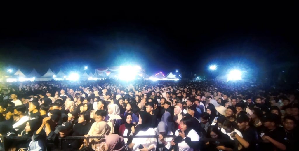 Malam Puncak Lampung Selatan Expo 2024 Dipadati Puluhan Ribu Pengunjung