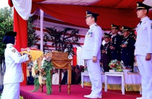Pemkab Pringsewu Gelar Upacara Peringatan HUT Ke-79 Republik Indonesia