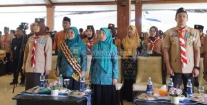 Pemprov Dan TP-PKK Provinsi Lampung Gelar kunker Dan Pembina Organisasi TP-PKK Di Pesibar