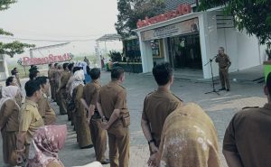 Dukung UMKM, Sekretariat Pemda Pringsewu Gelar Apel & Coffee Morning di Dekranasda