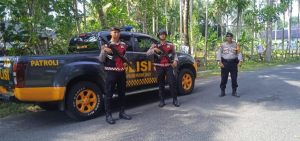 Tekan Angka kriminalitas, Sat Samapta Polres Pesisir Barat Lakukan Patroli Siang Hari Di Daerah Rawan