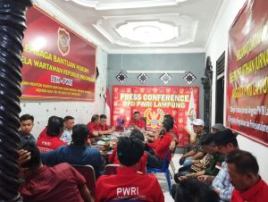 DPC PWRI PRINGSEWU hadiri Rakorda DPD PWRI Provinsi Lampung.