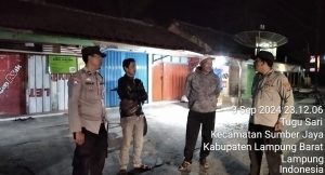 Polsek Sumber Jaya Aktif Lakukan Patroli Pencegahan C3 dan Objek Vital