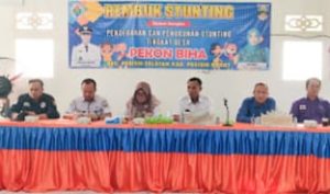 Pemerintahan Pekon Biha Rizkon Al-Huda, S.H. Bereserta Jajaranya Adakan Rembuk Stunting