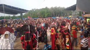 Ribuan Warga  Hadiri Silaturahmi Akbar Relawan SJR, Dengan Semangat 45 Teriakan Dukungan Pilih Kotak Kosong