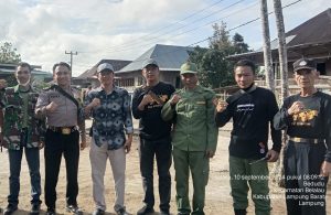 Polsek Sekincau Lakukan Sambang dan Sosialisasi Kamtibmas kepada Linmas Pekon