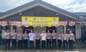 Sat Lantas Polres Lampung Barat Laksanakan Pengecekan STNK dan Pendistribusian TNKB