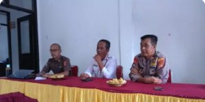 Polsek Balik Bukit Gelar Sosialisasi dan Himbauan Tentang Hiburan Malam 
