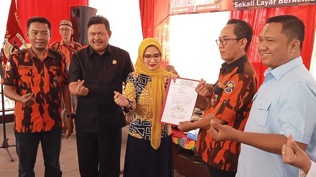 Nanda-Anton Dapat Dukungan Dari MPC Pemuda Pancasila Pesawaran