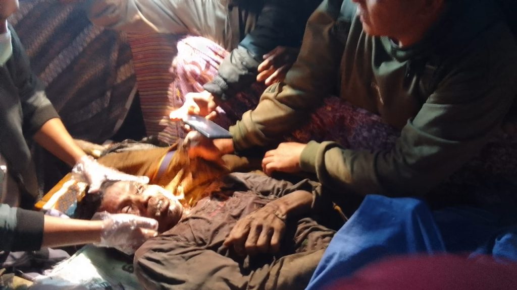 Warga Desa Marga jaya Kecamatan Suoh Kabupaten Lampung Barat Kembali Geger Atas Penemuan Mayat Diduga Diterkam Binatang Buas