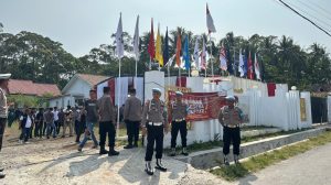 Polres Pesisir Barat Amankan Pengundian Nomor Urut Paslon Bupati dan Wakil Bupati Kabupaten Pesisir Barat tahun 2024