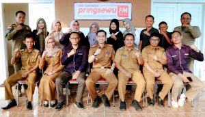 Lembaga Penyiaran Publik Lokal (LPPL) Rapemda Pringsewu Gelar Rakor Perdana
