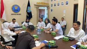 Satresnarkoba Polres Tanggamus Hadiri Rapat Optimalisasi Institusi Penerima Wajib Lapor
