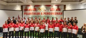DPC PWRI kabupaten Pringsewu,Resmi diLantik dan di kukuhkan Periode 2024-2027.