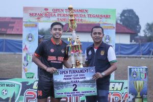 Open Turnamen Sepak Bola PERSIT MUDA Tegalsari Tahun 2024 antara klub BMC Purwosari VS Bakul Mobil FC Sukoharjo:Sukses