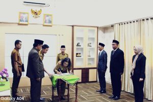 3 Pejabat Administrator Disdukcapil Pemkab Pringsewu Dilantik