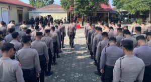Polres Pesisir Barat Gelar Upacara Peringatan Hari Kesaktian Pancasila 2024
