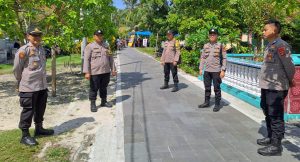 Polres Pesisir Barat Laksanakan Pengamanan Kampanye Tatap Muka Terbatas di Pulau Pisang