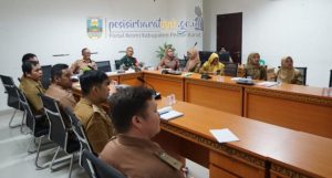 Pemkab Pesibar Ikuti Rakor Pengendalian Inflasi Di Awal Oktober