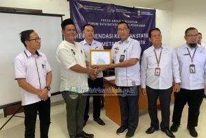 PJ. Sekda Jon Edwar Buka Fgd Satu Data Kabupaten Pesisir Barat