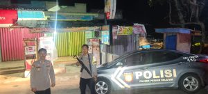 Tingkatkan Keamanan Di Malam Hari, Polsek Pesisir Selatan Melaksanakan Kegiatan Patroli Hunting