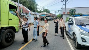 Polres Pesisir Barat Melaksanakan Operasi Zebra Krakatau 2024: Ini Pesan Kapolres👇